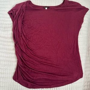 Ella Moss maroon blouse